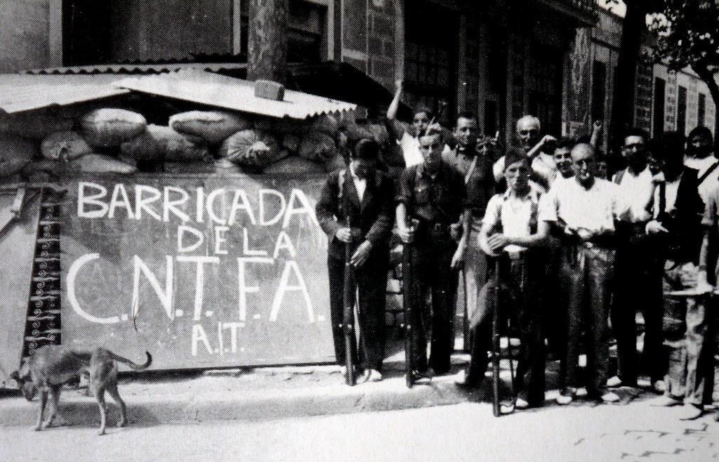 19th july 1936 barricades kevi doyle