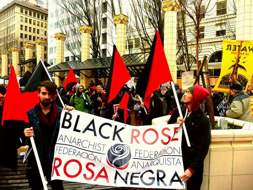 anarchist march